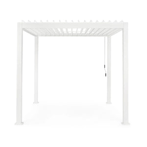 Pérgola Ocean 3x3, blanco