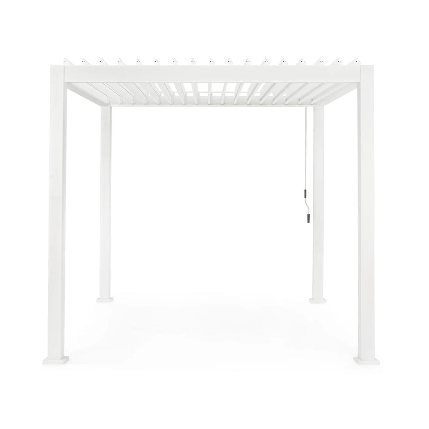 Pérgola Ocean 3x3, blanco
