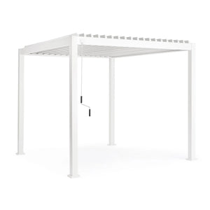 Pérgola Ocean 3x3, blanco