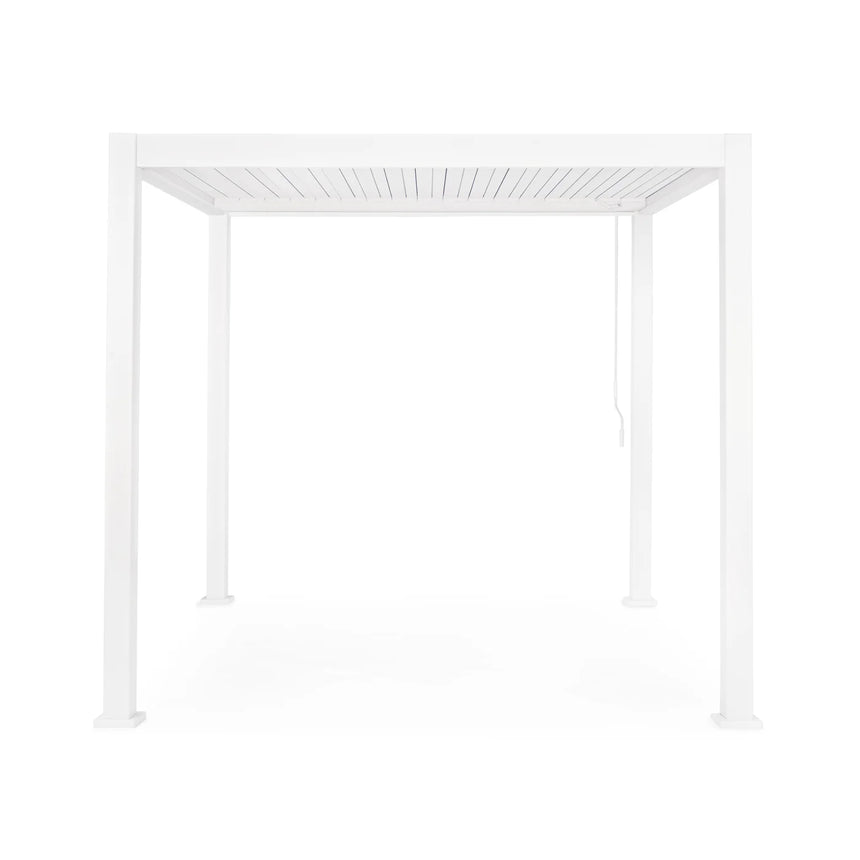Pérgola Ocean 3x3, blanco