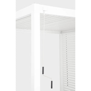 Pérgola Ocean 3x4, blanco
