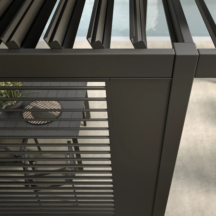 Pérgola Ocean 3.6x7.2, antracita