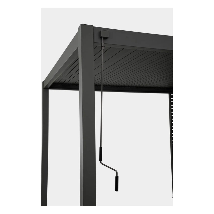 Pérgola Ocean 3.6x7.2, antracita