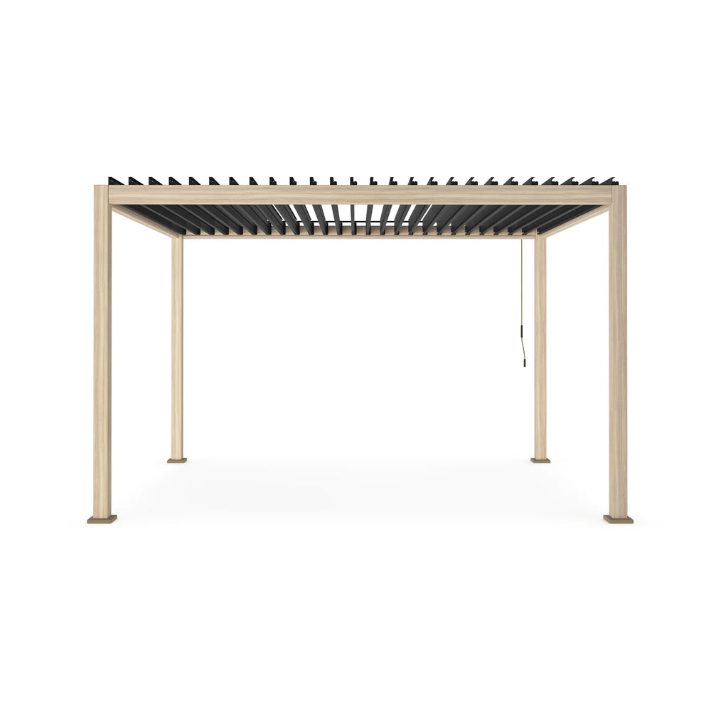 Pérgola Ocean 3x4, natural-antracite