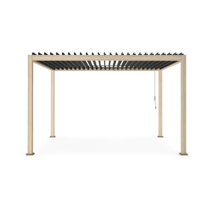 Pérgola Ocean 3x4, natural-antracita