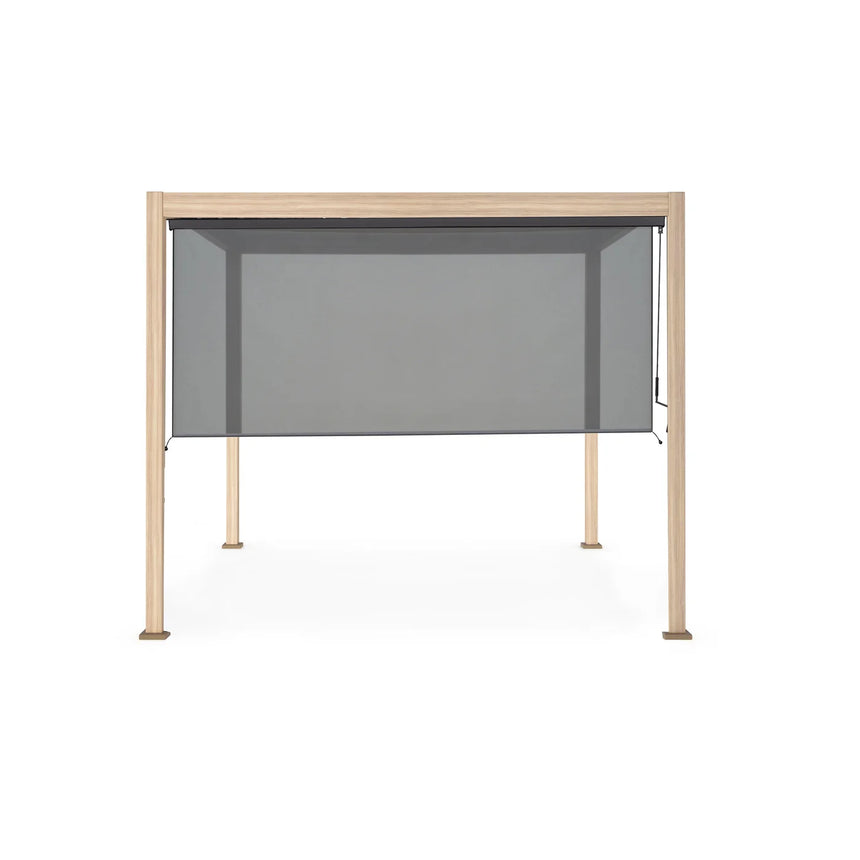 Pérgola Ocean 3x4, natural-antracita