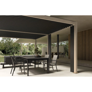 Pérgola Ocean 3.6x6, natural-antracita