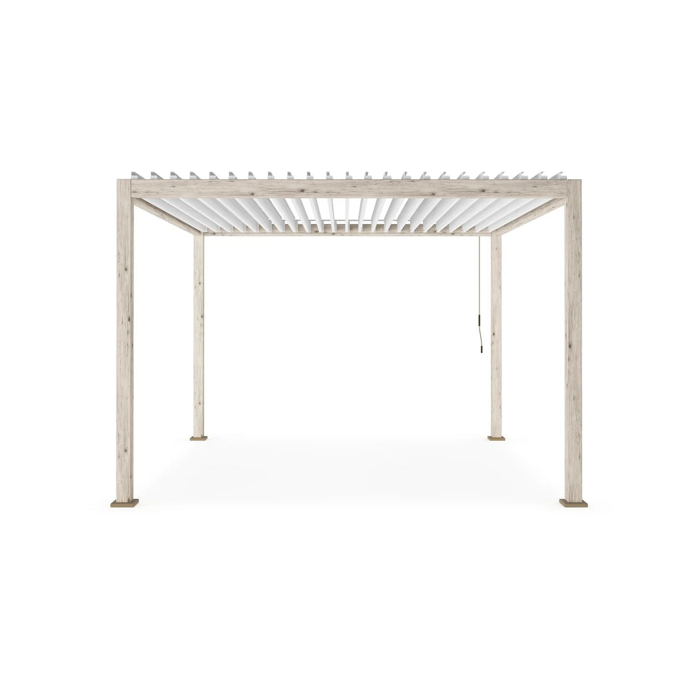 Pérgola Ocean 3.6x3.6, rústico-branco