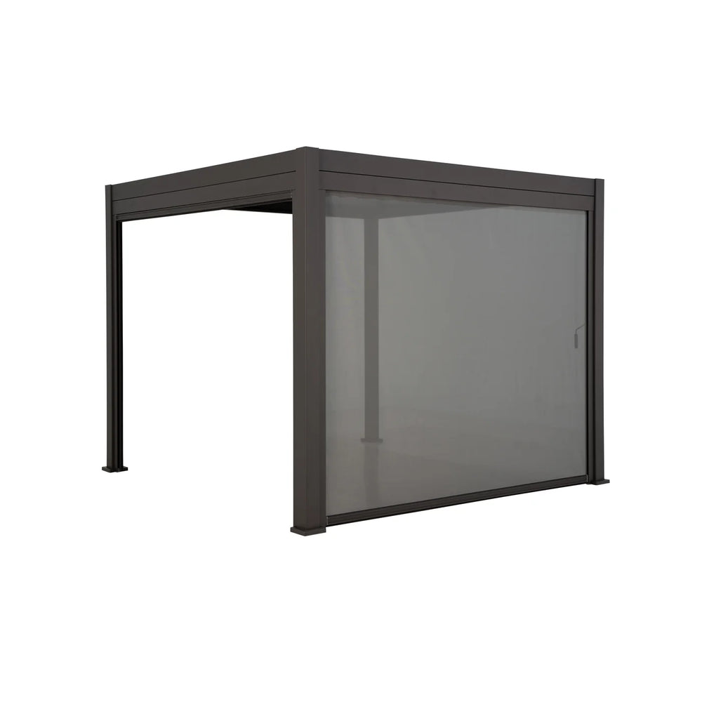 Toldo enrolável Ocean para pérgula, lado de 3,6 m, antracite
