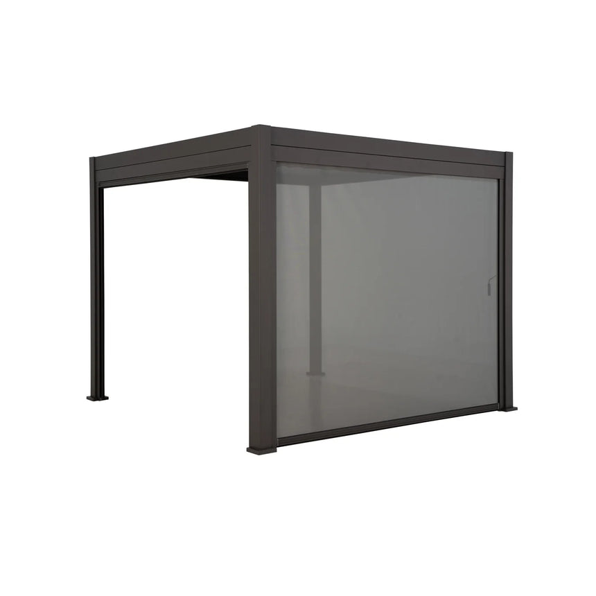 Toldo enrollable pérgola Ocean lado 3.6m, antracita