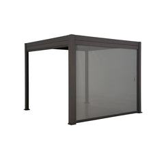 Toldo enrollable pérgola Ocean lado 3.6m, antracita