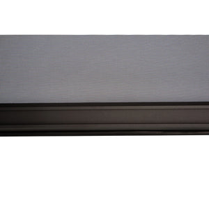 Toldo enrollable para pérgola Ocean Marea lado 4m, antracita