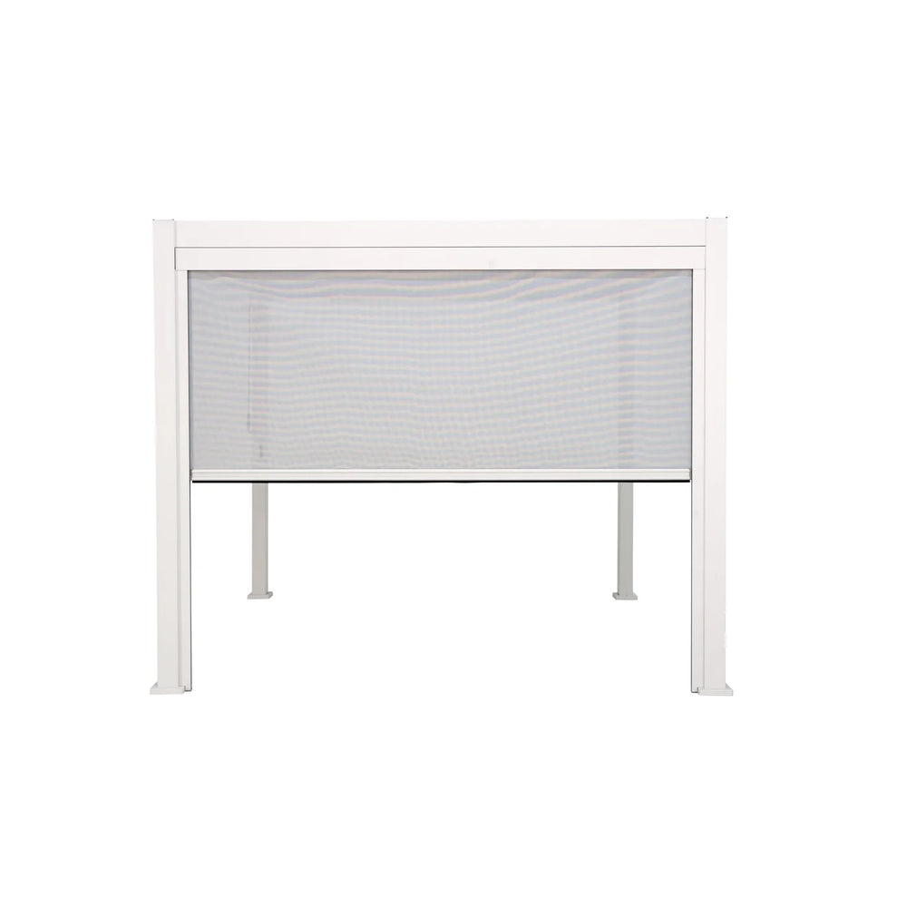 Toldo de enrolar pérgola Ocean, lateral de 3.6m, branco