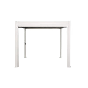 Toldo enrollable pérgola Ocean lado 3.6m, blanco