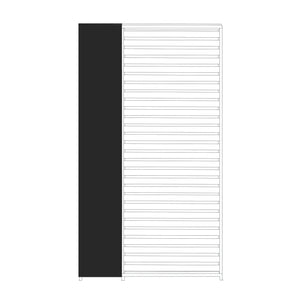Panel vertical pérgola Ocean y Marea, antracita