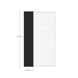 Panel vertical pérgola Ocean y Marea, antracita