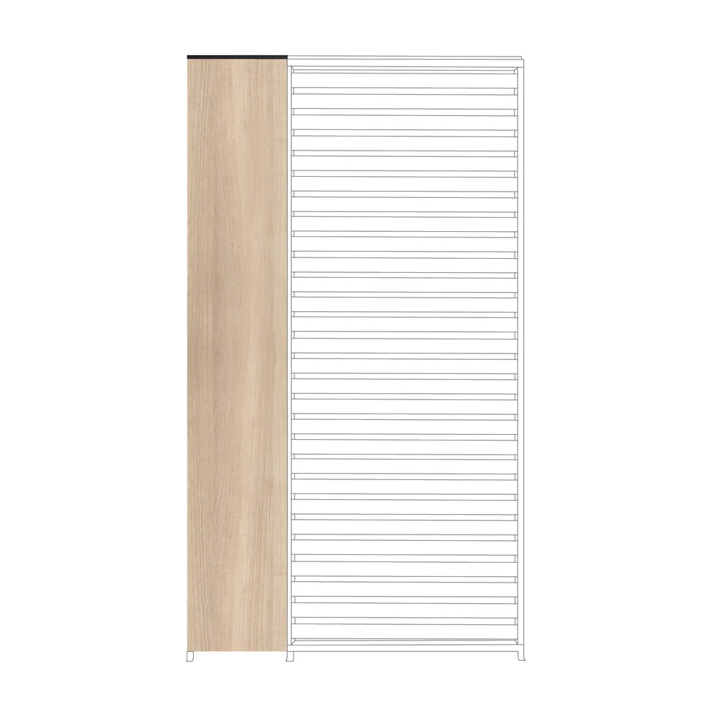 Painel vertical pérgula Ocean e Marea, natural