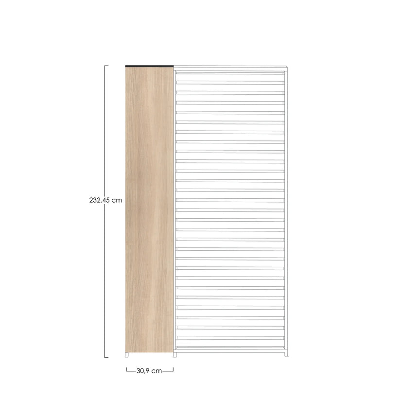 Panel vertical pérgola Ocean y Marea, natural