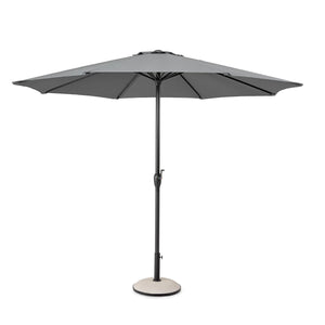 Parasol Kalife Ø3m, gris oscuro