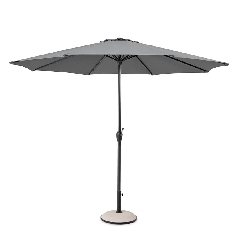 Parasol Kalife Ø3m, gris oscuro