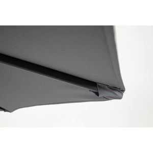 Parasol Kalife Ø3m, gris oscuro