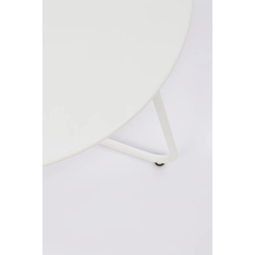 Mesa auxiliar Austin D45, blanco