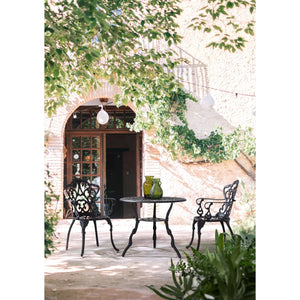 Silla con reposabrazos Victoria, antracita