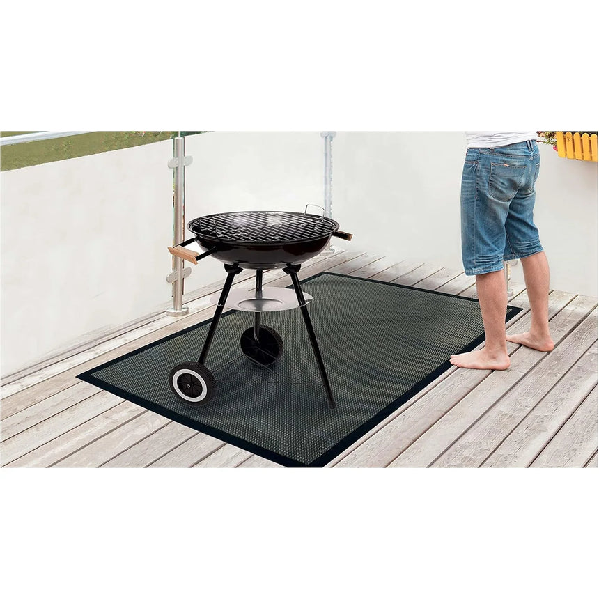 Alfombra para barbacoa 100 x 120 cm