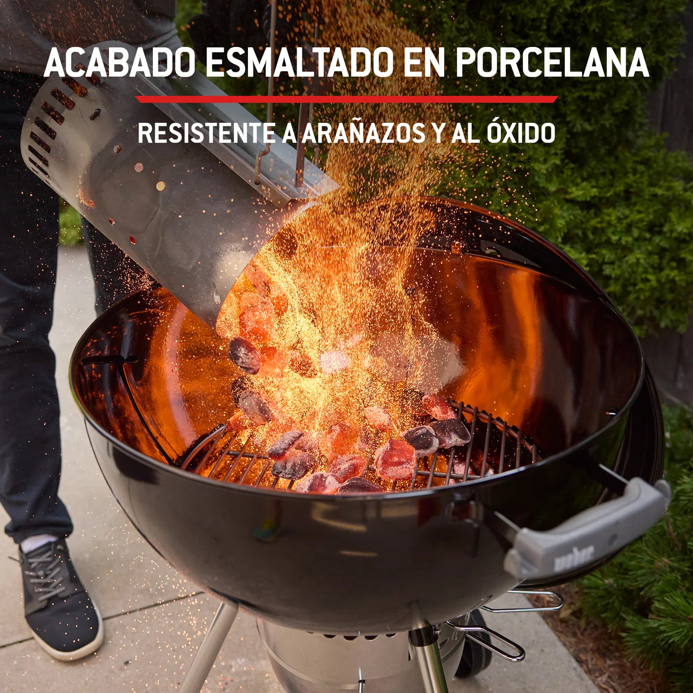 Barbacoa de carbón Weber Original Kettle Premium Ø 57 cm + funda