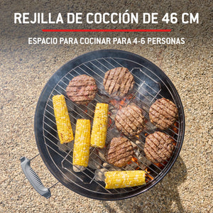 Barbacoa de carbón Weber Bar-B Kettle Ø 47 cm Black
