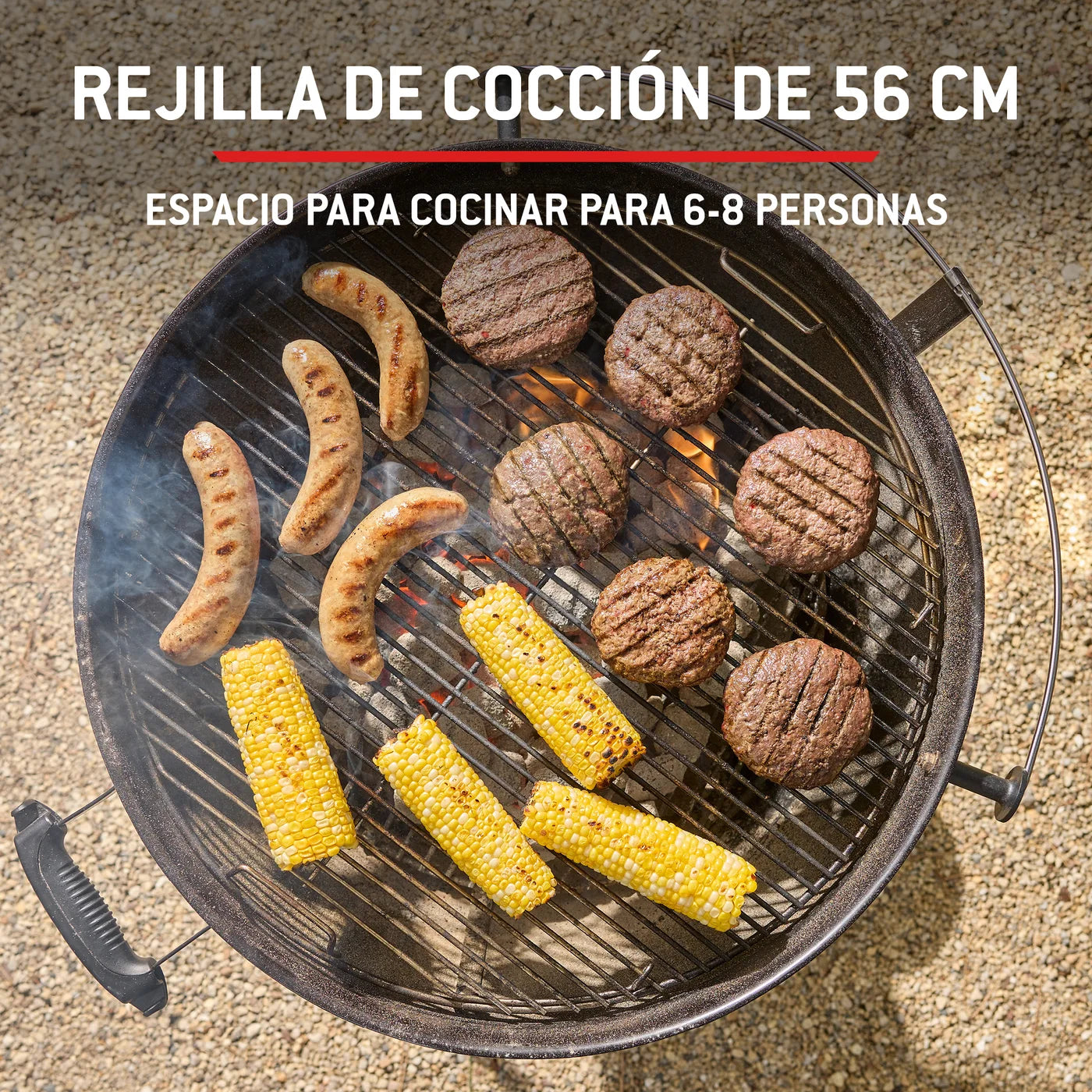 Barbecue a Carvão Weber Master-Touch GBS E-5755 Ø 57 cm Burnt Orange - Edição Limitada