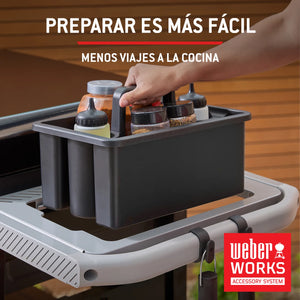 Placa a gás Weber Slate GPSB 76 cm Premium