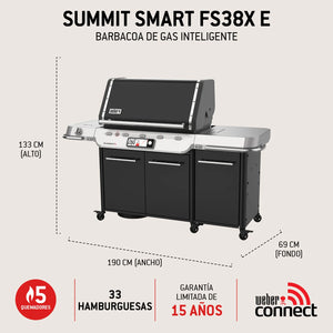 Grelhador a gás Weber Summit FS38X E