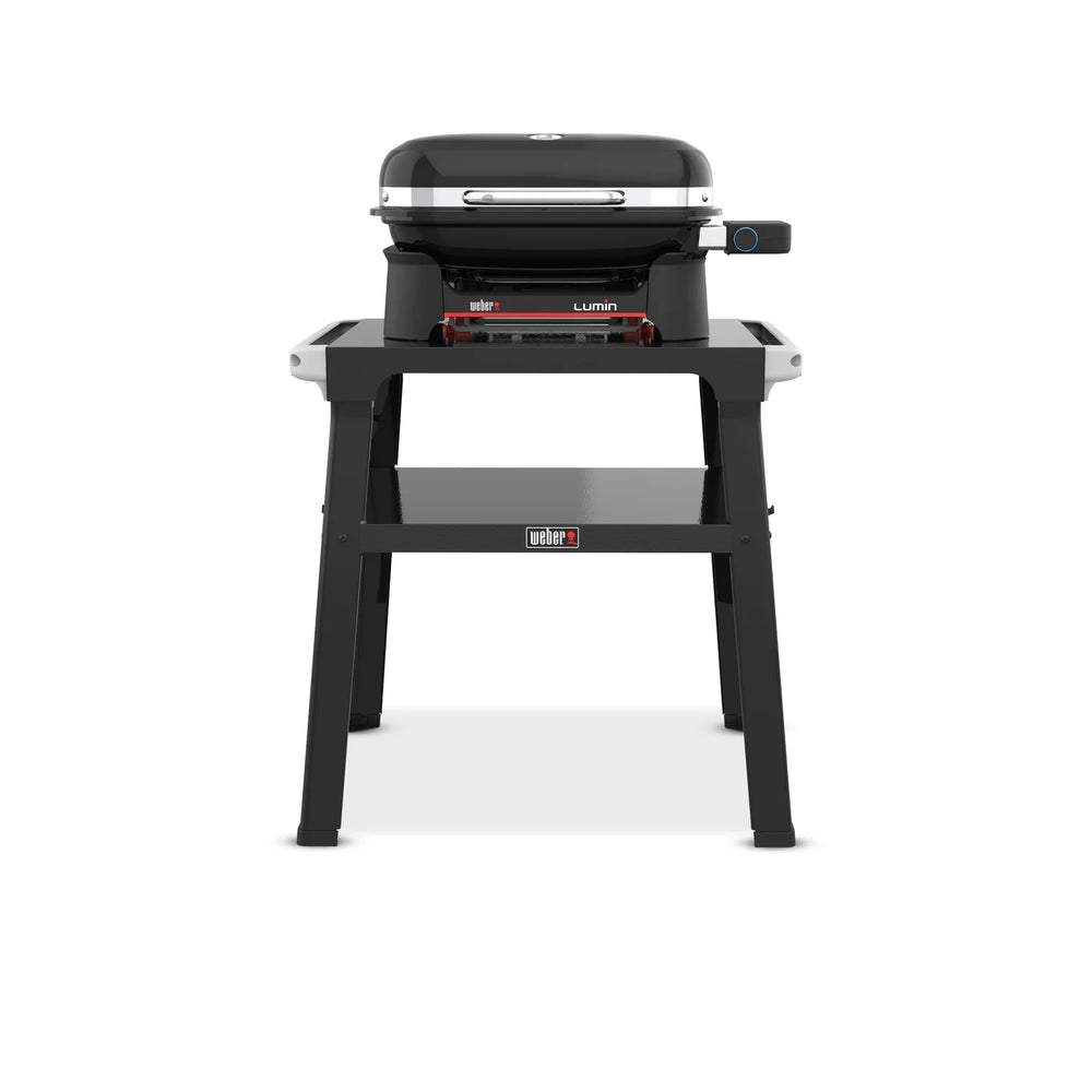 Barbacoa eléctrica Weber Lumin Compact con stand