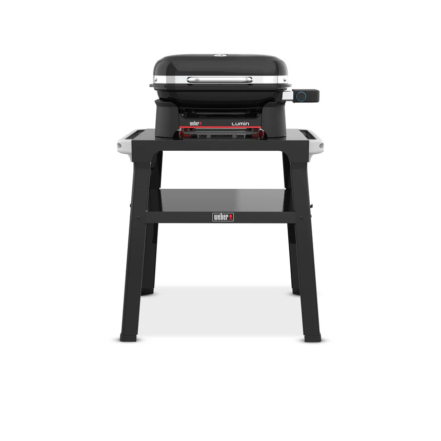 Barbacoa eléctrica Weber Lumin Compact con stand