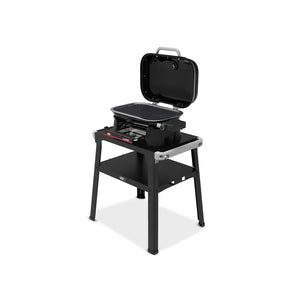 Barbacoa eléctrica Weber Lumin Compact con stand