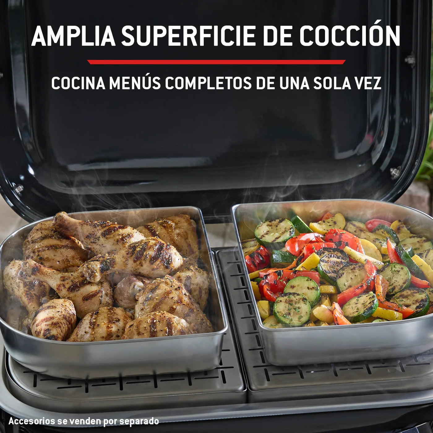 Barbacoa eléctrica Weber Lumin con stand