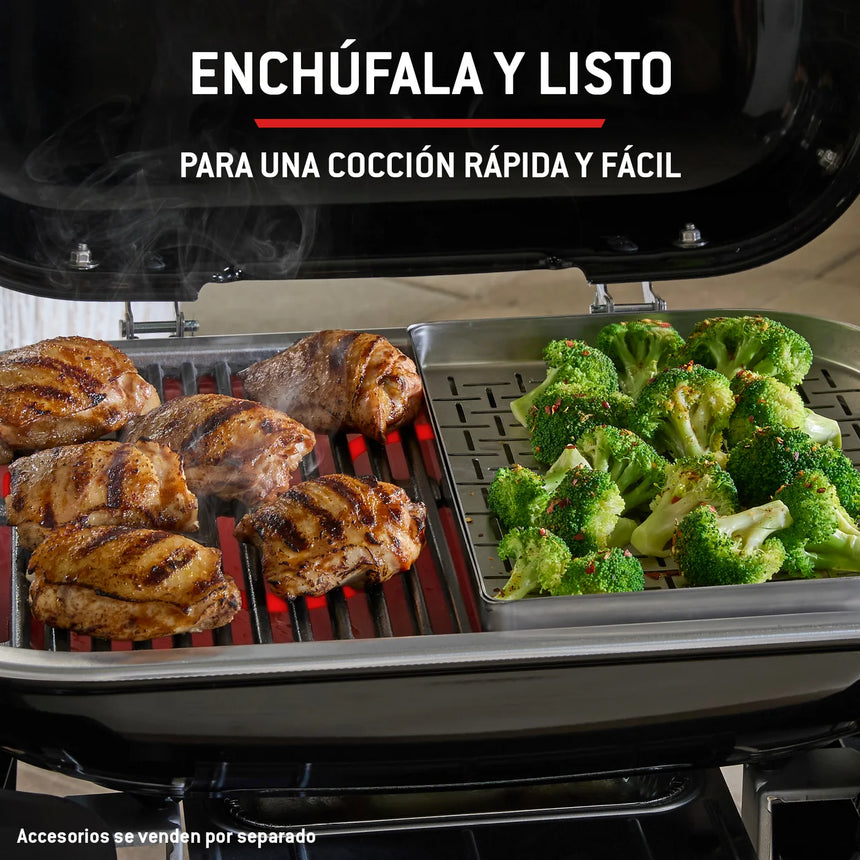Barbacoa eléctrica Weber Lumin con stand