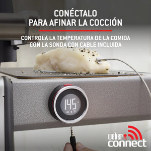Grelhador a gás Weber Spirit EPX-435R Stealth + Espetada rotativa
