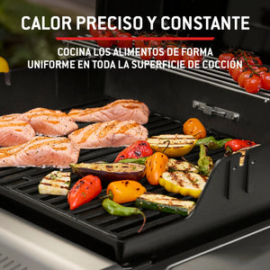 Grelhador a gás Weber Spirit EPX-435R Stealth + Espetada rotativa