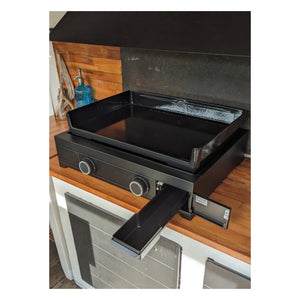 Plancha de gas Forge Adour Modern 60 Acero Negro