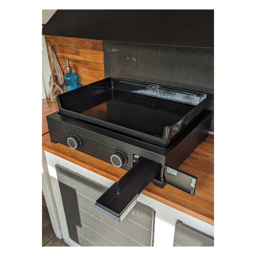 Plancha de gas Forge Adour Modern 60 Acero Negro