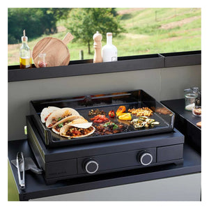 Plancha de gas Forge Adour Modern 60 Acero Negro