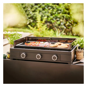 Plancha de gas Forge Adour Modern 75 Acero Negro