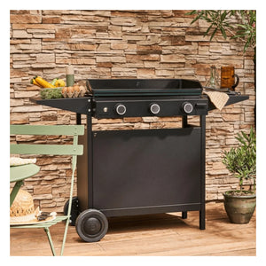 Plancha de gas Forge Adour Origin 75 Acero Negro V25