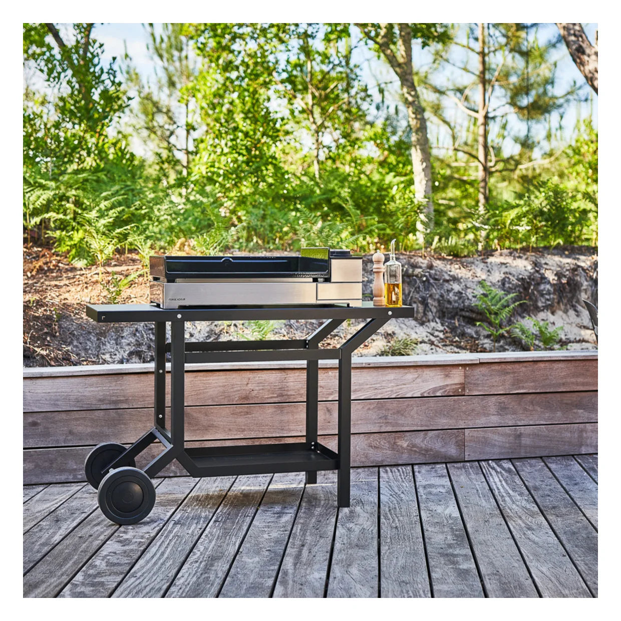 Plancha de gas Forge Adour Premium 60 inox