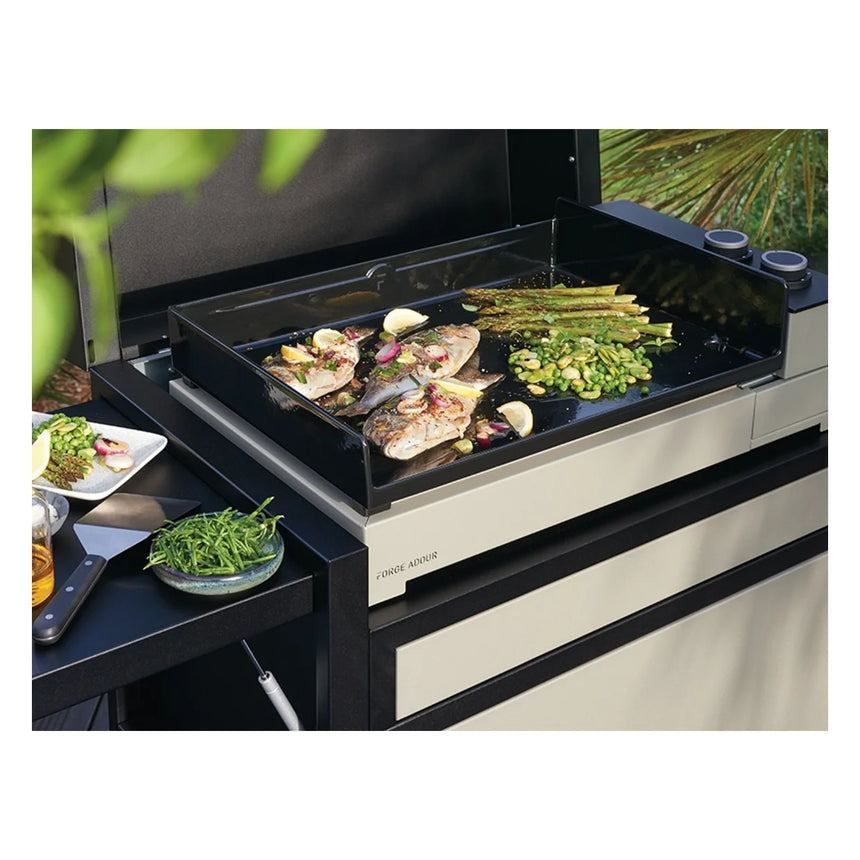 Plancha de gas Forge Adour Premium 60 inox