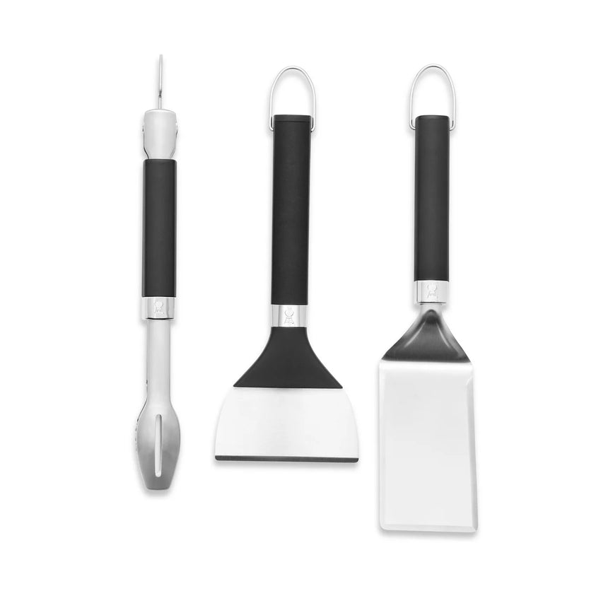 Conjunto de 3 utensílios Weber para chapa