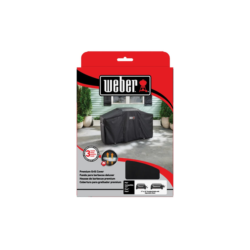 Capa Premium Weber para chapa 43/56 cm com suporte