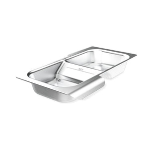 Conjunto de defumação húmida para churrasqueiras a pellets Weber Searwood e Searwood XL